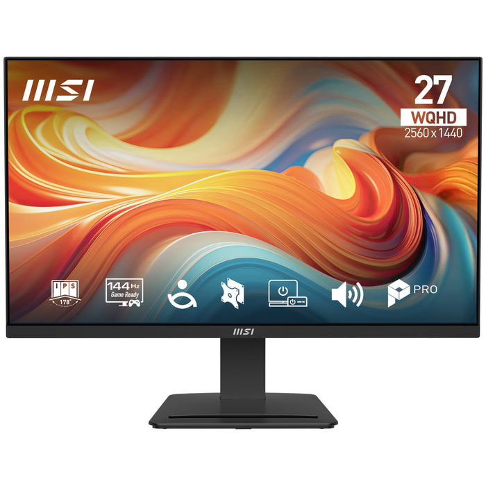 Monitor Msi Pro Mp273q E14 27' Ips / Fhd 1920x1080 / 144hz / 1xhdmi/ 1xdisplay Port/ 1x Vga