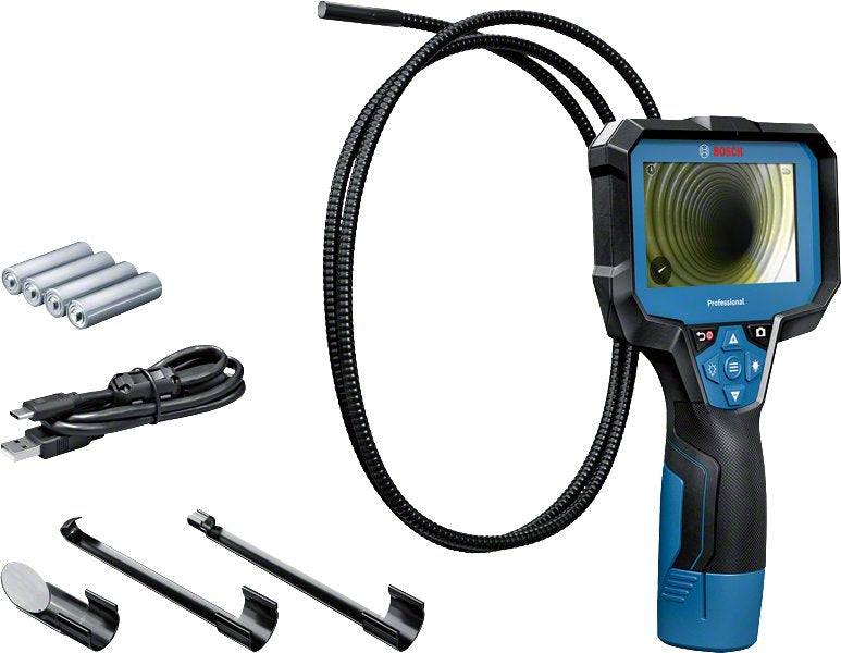EAN 4059952657301 - Bosch GIC 12V-4-23 C cámara de inspección industrial 8,3 mm Sonda dócil flexible IP67, IP54 imagen 2