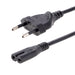 EAN 0065030859097 - StarTech.com PXTNB2SEU1M cable de transmisión Negro CEE7/16 C7 acoplador imagen 1