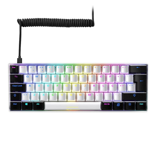 EAN 4044951033904 - Sharkoon SGK50 S4 teclado Juego USB QWERTY Italiano Blanco imagen 2