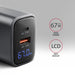 EAN 8595247909145 - Axagon ACU-PQ67D cargador de dispositivo móvil Universal Negro, Gris Corriente alterna Carga rápida Inter imagen 2