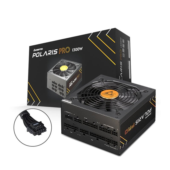 EAN 0753263078162 - Chieftec Polaris PRO 1300W unidad de fuente de alimentación 20+4 pin ATX ATX Negro imagen 8