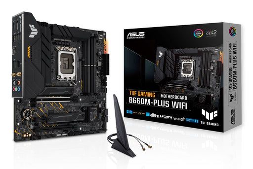 EAN 4711081604358 - ASUS TUF GAMING B660M-PLUS WIFI Intel B660 LGA 1700 micro ATX imagen 1