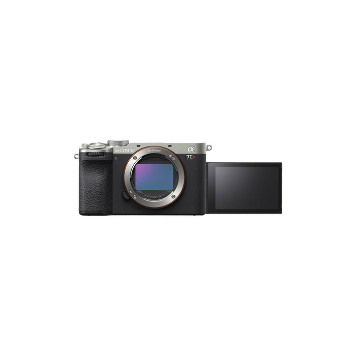 Sony Alpha 7cr Cámara Evil Full Frame De 61mp Cuerpo, Sensor Cmos Exmor R Y Enfoque Automático Híbrido Rápido(Ilce7crs.Cec) - Plata