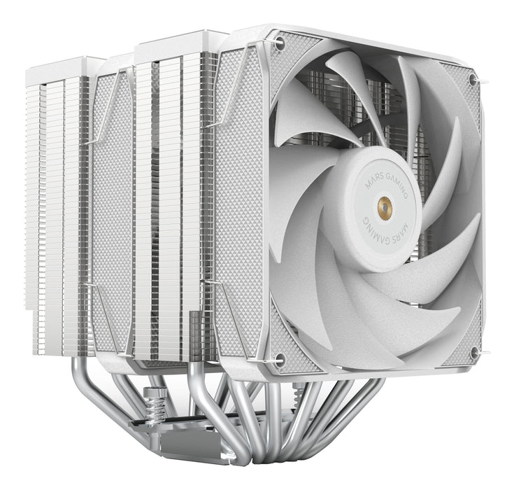 EAN 8435693109327 - Mars Gaming MCPU-XU6W Procesador Refrigerador de aire 12 cm Blanco 1 pieza(s) imagen 1