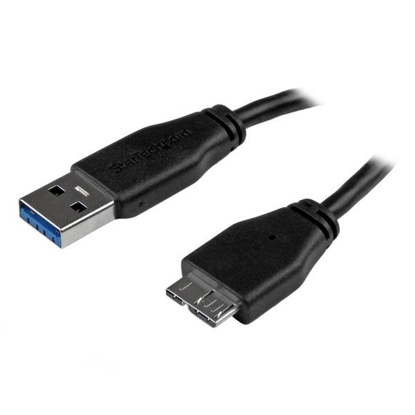 Startech Cable 3m Usb 3.0 Delgado - A Macho A Micr