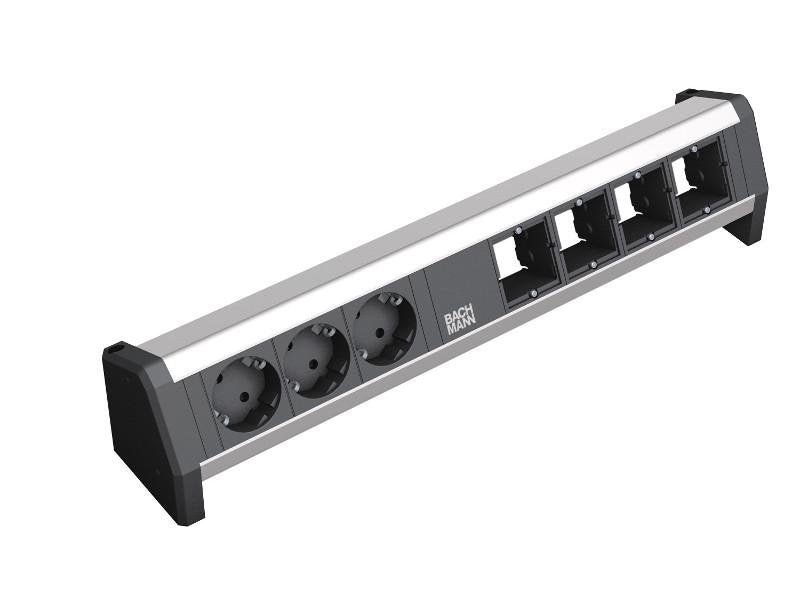 EAN 4016514030460 - Bachmann 902.003 base múltiple 3 salidas AC Negro, Plata imagen 1