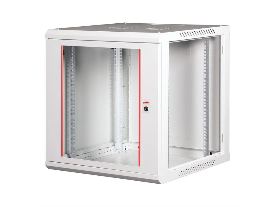 Roline 19-Zoll Wandgehuse Basic Plus 12he, 600x600 Bxt Grau