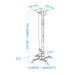 EAN 8433281003187 - TooQ PJ2012T-B montaje para projector imagen 7