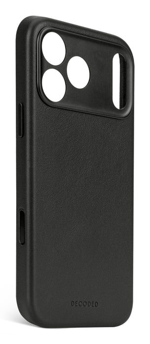 Decoded Leather Backcover Iphone 17 Pro Max Black