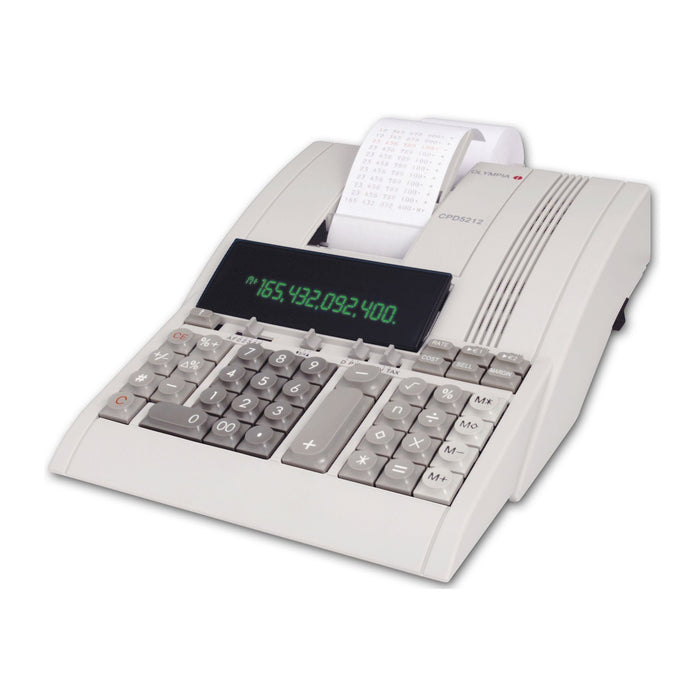 Calculadora De Sobremesa Olympia Cpd 5212 Con Impresora