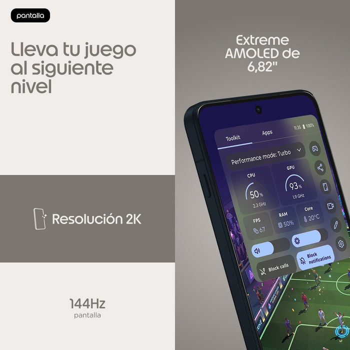 Motorola Edge 70 Max 8ram 256 Gb Dark Shadow