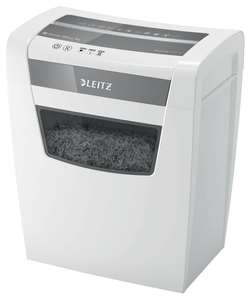 EAN 4002432118939 - Leitz IQ Home Office P-4 triturador de papel Corte en partículas 58 dB 22 cm Blanco imagen 1