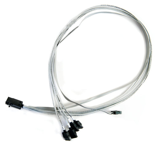 EAN 0760884157046 - Microsemi ADAPTEC I-HDMSAS-4SATA-SB.8M 0,8 m 6 Gbit/s Gris imagen 1