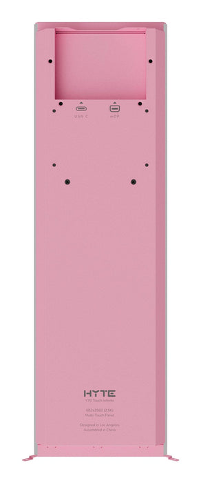 Hyte Y70 Actualización De Pantalla Táctil Leche De Fresa 36,8 Cm (14,5 Pulgadas), Rosa, Pantalla Táctil De 14,5 Pulgadas Acc-Hyte-Lk-Y7tti-Sm 