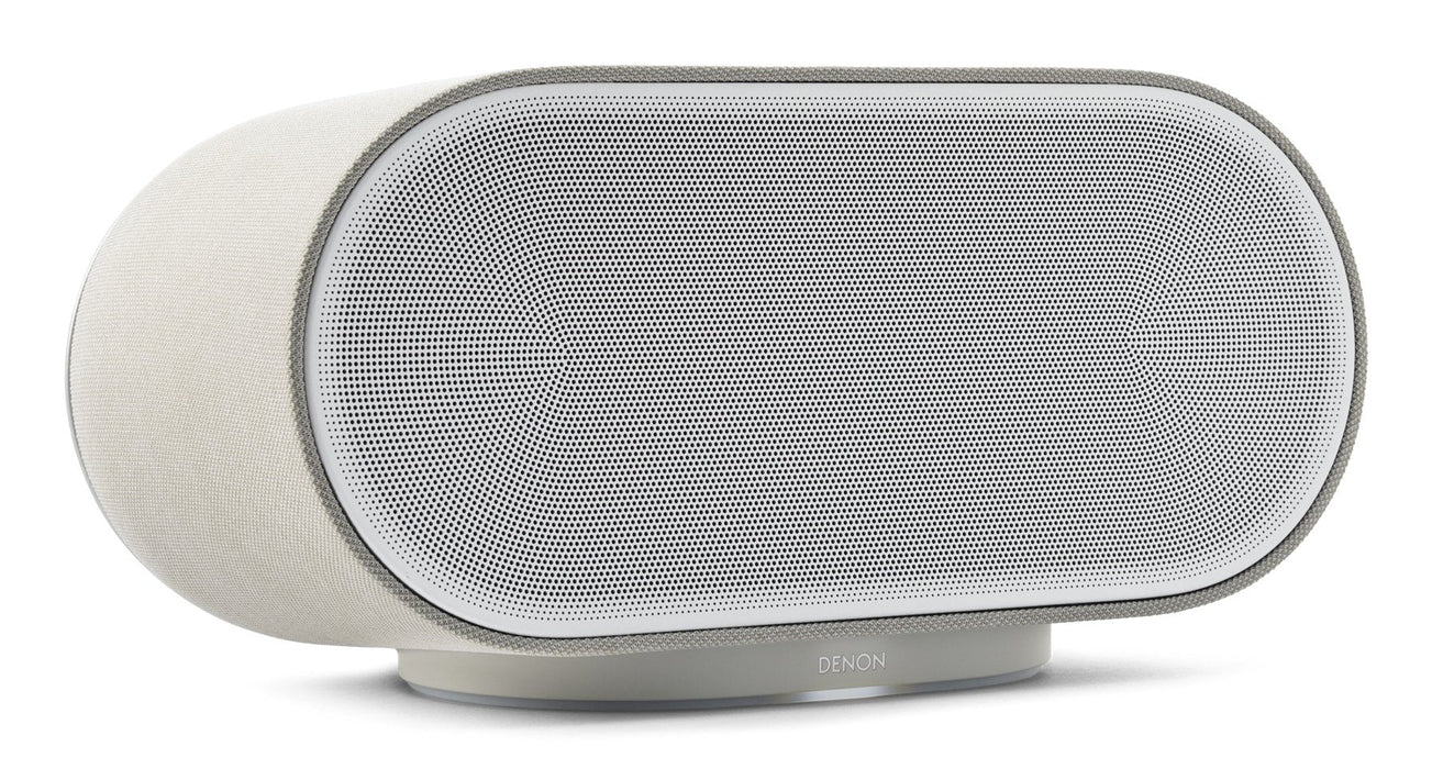 Denon Home 600 Silver Altavoz Inteligente Inalámbrico Con Tecnología Heos Y Sonido Dolby Atmos.