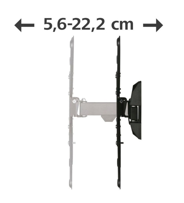 Soporte Mural Televisor, Negro, Articulado, De 32 A 65 Pulg, Carga Máx. 20 Kg