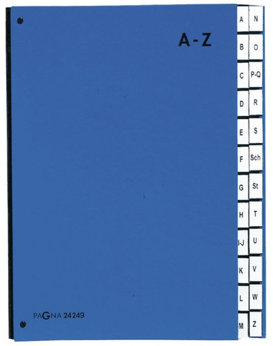 EAN 4013951000278 - Pagna 24249-02 separador Azul Cartón A4 imagen 1