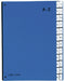 EAN 4013951000278 - Pagna 24249-02 separador Azul Cartón A4 imagen 1