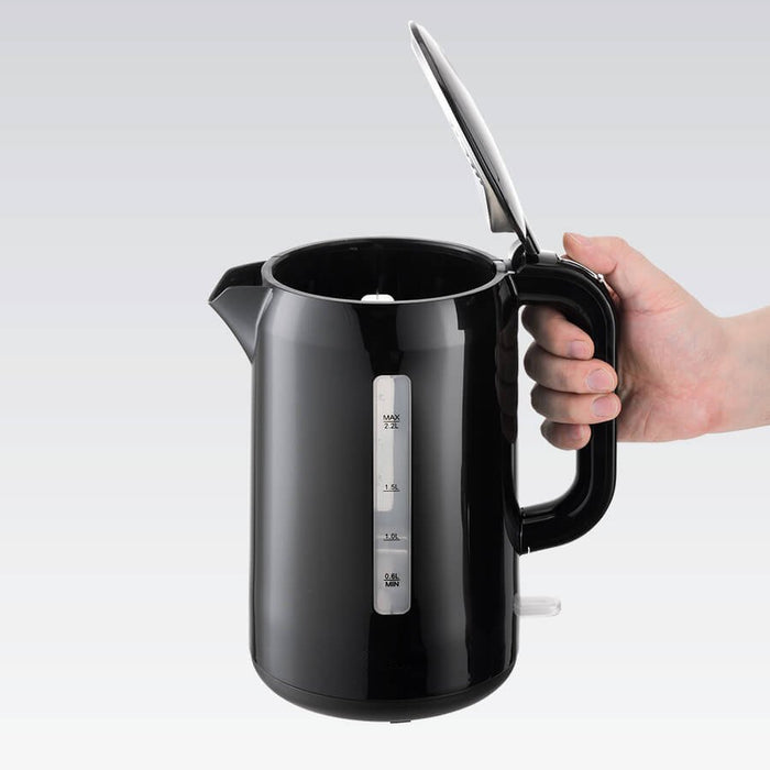 EAN 4897144673568 - Maestro MR-022-BLACK tetera eléctrica 2,2 L 2200 W Negro imagen 3