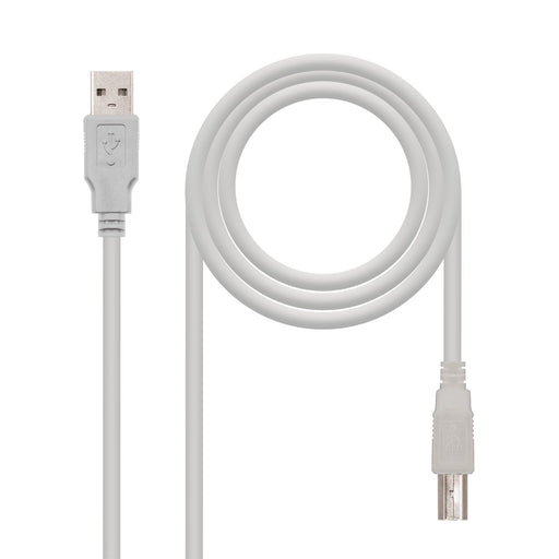 EAN 8433281000421 - Nanocable 10.01.0104 cable USB USB 2.0 3 m USB A USB B imagen 1