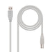 EAN 8433281000421 - Nanocable 10.01.0104 cable USB USB 2.0 3 m USB A USB B imagen 1