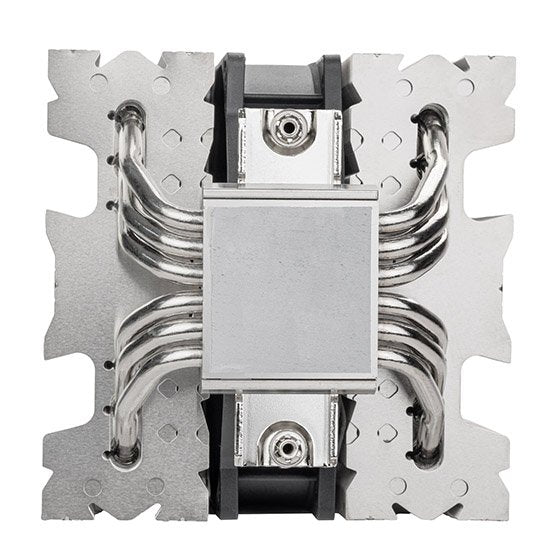 Disipador De Cpu Silverstone Sst-Xed120s Aluminio/Negro, 120 Mm