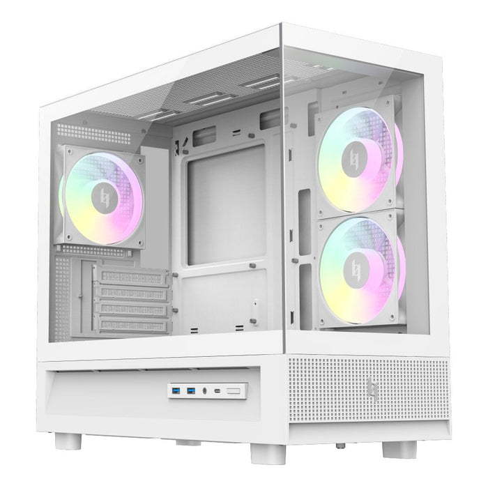 Caja  Pc Gamemax  Nex C31 Wh  Matx Btf