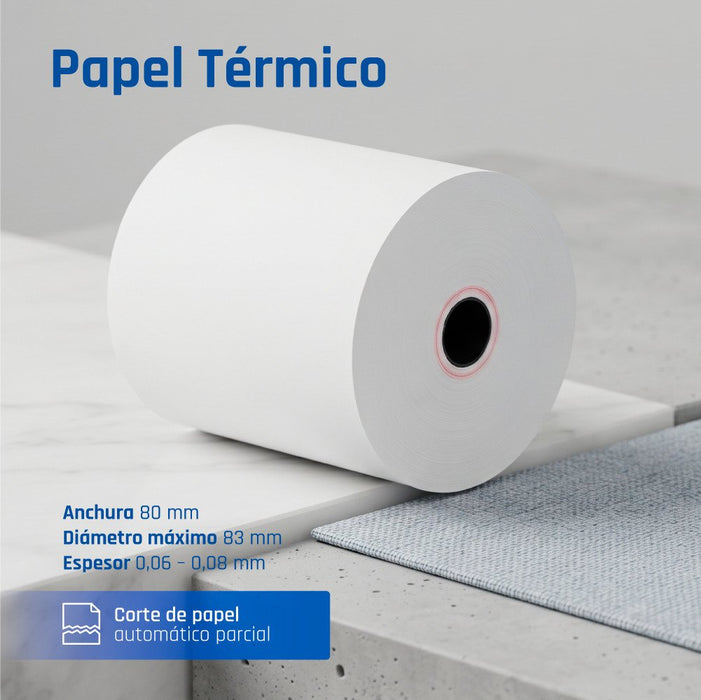 EAN 8435364318232 - iggual TP7001 203 x 203 DPI Alámbrico Transferencia térmica Impresora de recibos imagen 7