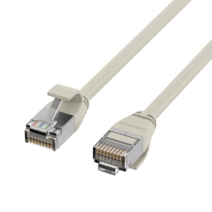 Efb Rj45 Cable De Red Cat.6a U Ftp Tpe 4mm Ultraflex Grau 1m