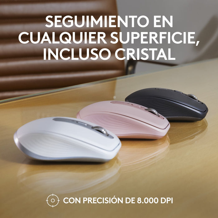 EAN 5099206111721 - Logitech MX Anywhere 3S ratón Oficina Mano derecha RF Wireless + Bluetooth Laser 8000 DPI imagen 11