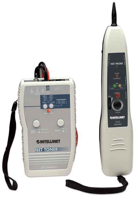 EAN 0766623515566 - Intellinet 515566 comprobador de cables de red Gris imagen 3
