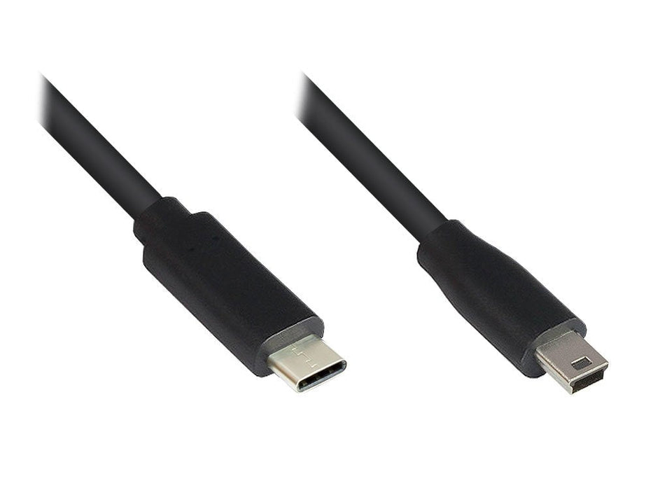 Good Connections Usb2.0 Cable C-Mini B5pol. Schw. 0,15m