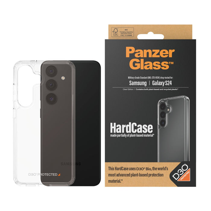 Panzerglass Hardcase With D3o Samsung Galaxy S24 Transparentee