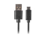 EAN 5901969416367 - Lanberg CA-USBM-20CU-0018-BK cable USB USB 2.0 1,8 m Micro-USB A USB C Negro imagen 2