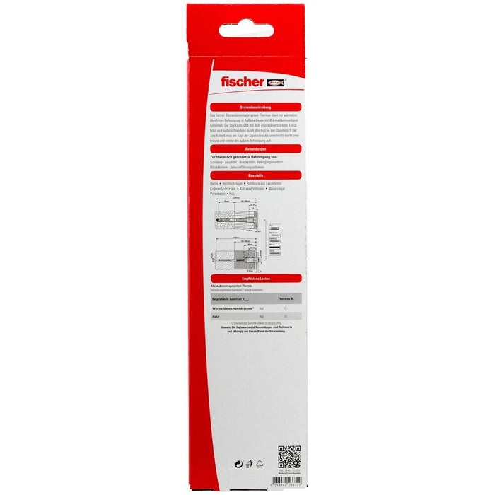 EAN 4048962166729 - Fischer 520115 tornillo de anclaje y taco 2 pieza(s) Juego de enchufes de pared y tornillos imagen 3