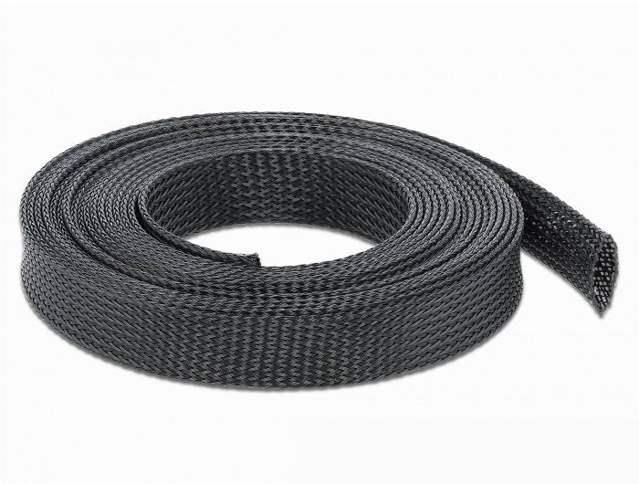 Geflechtschlauch Dehnbar 5 M X 19 Mm Schwarz