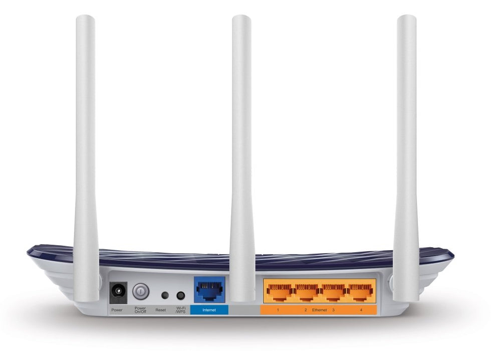 EAN 6935364080891 - TP-Link AC750 router inalámbrico Ethernet rápido Doble banda (2,4 GHz / 5 GHz) Negro, Blanco imagen 2