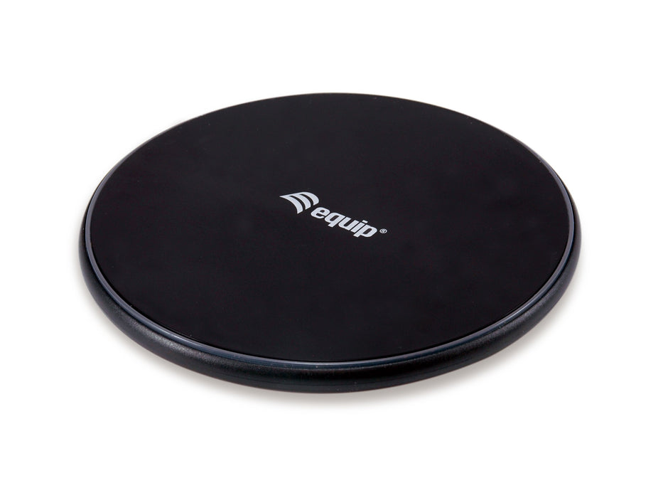 EAN 4015867222713 - Equip 245501 cargador de dispositivo móvil Universal Negro USB Cargador inalámbrico Interior imagen 1