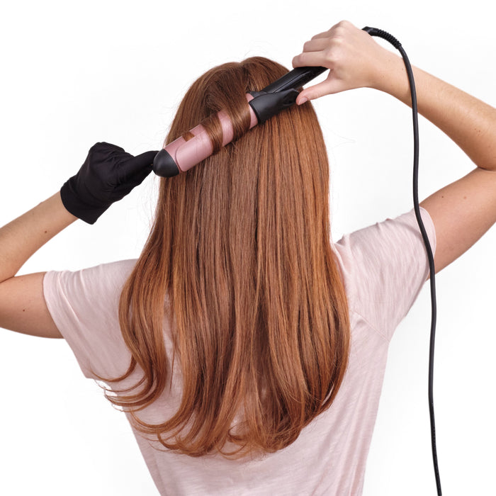 EAN 3030050153668 - BaByliss 38 mm Curling Tong Rizador de pelo Caliente Negro, Rosa 2,5 m imagen 12