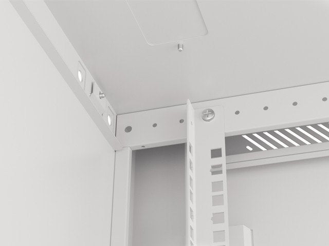 EAN 5901969403206 - Lanberg WF01-6615-10S armario rack 15U Bastidor de pared Gris imagen 8