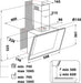 EAN 4011577865912 - Bauknecht RBHVP 63 LM K De pared Negro, Acero inoxidable 647 m³/h imagen 5