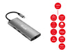 EAN 4015867233818 - Equip 133490 base para portátil y replicador de puertos Alámbrico USB 3.2 Gen 1 (3.1 Gen 1) Type-C Gris imagen 3