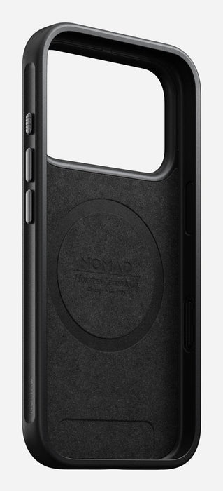 Nomad Modern Leather Case Iphone 17 Pro Burgundy Horween