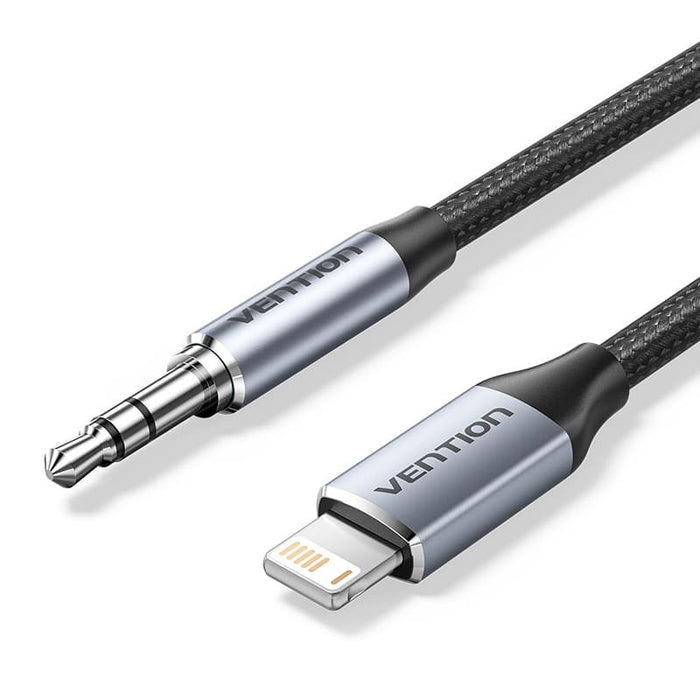 EAN 6922794787711 - Vention BMCHG cable de audio 1,5 m 3,5mm Lightning Gris imagen 1