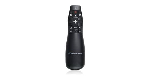 EAN 0881317511621 - iogear GME430R apuntador inalámbricos RF Negro imagen 1
