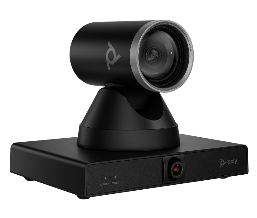 Hp Poly Studio E60 - Konferenzkamera - Ptz - Farbe - 2 X 8 Mp - 3840 X 2160 - 4k Uhd, 2160p - Audio - Lan - Usb - Dc 12 V  Poe Plus - Taa-Konform