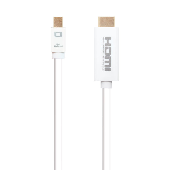 EAN 8433281008557 - Nanocable 10.15.4002 adaptador de cable de vídeo 2 m Mini DisplayPort HDMI tipo A (Estándar) imagen 2