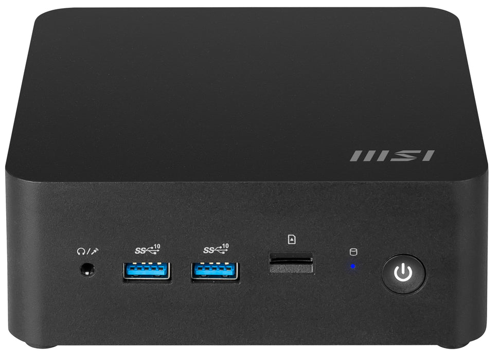 EAN 4711377221122 - MSI Cubi NUC 1M-014BEU 0.84L sized PC Negro 100U Intel® SoC imagen 1