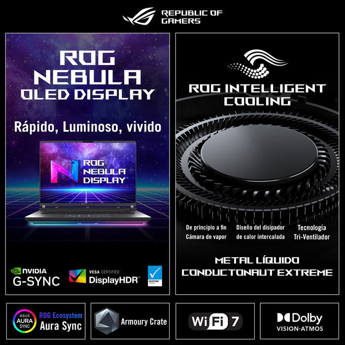 EAN 4711636329774 - ASUS ROG Zephyrus Duo GX651AX-SR010W Intel Core Ultra 9 Híbrido (2-en-1) 40,6 cm (16") Pantalla táctil WQ imagen 3